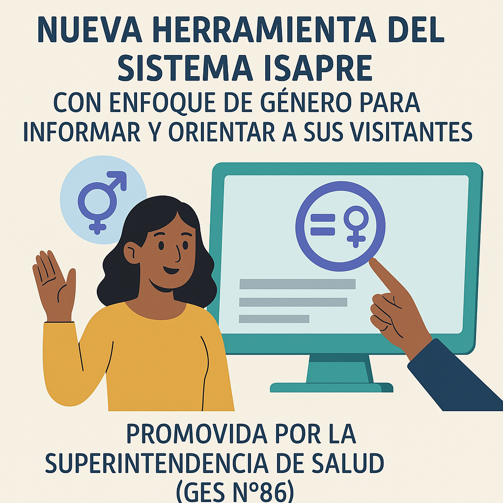 sistema isapre promueve herramientas de genero para informar